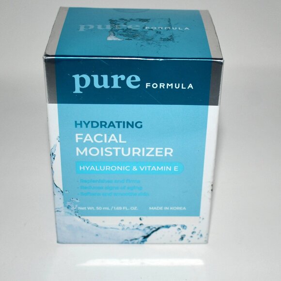 Pure Daily Care Essential Hyaluronic Moisturizer 1.66 Oz – Hydrating, Silicone-F - Picture 1 of 5